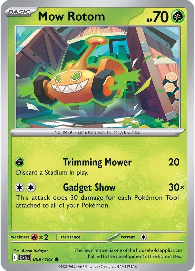 Mow Rotom (009/182) [Scarlet & Violet: Destined Rivals] | Good Games North