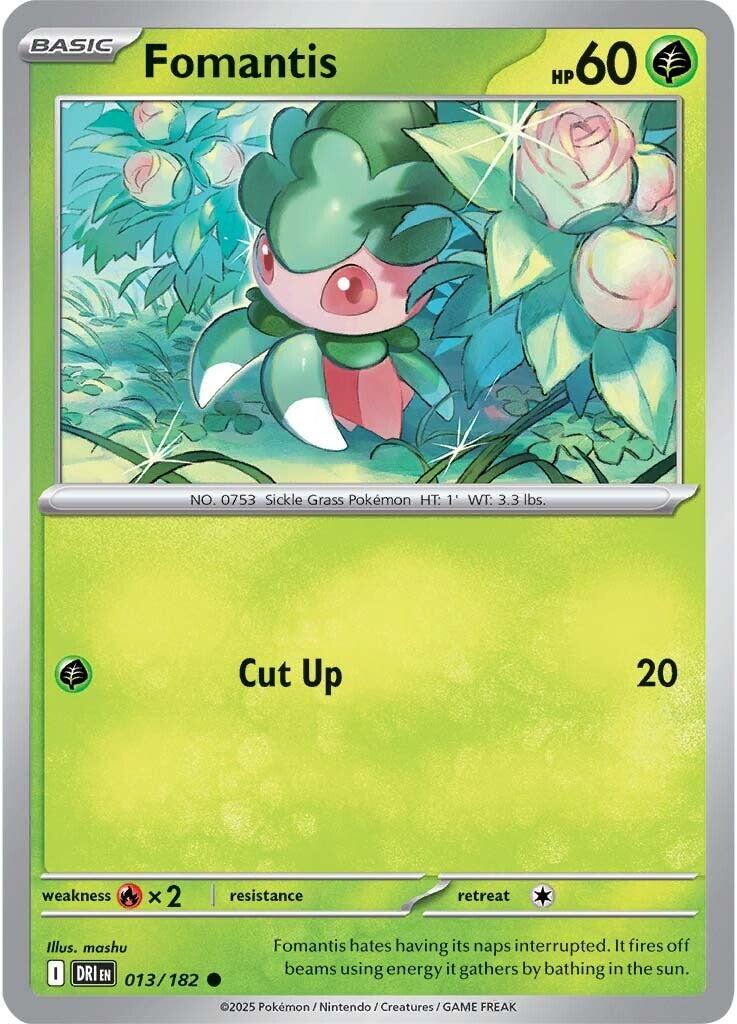 Fomantis (013/182) [Scarlet & Violet: Destined Rivals] | Good Games North