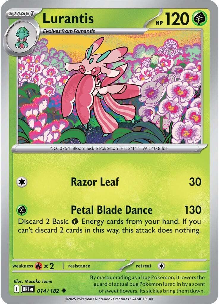 Lurantis (014/182) [Scarlet & Violet: Destined Rivals] | Good Games North