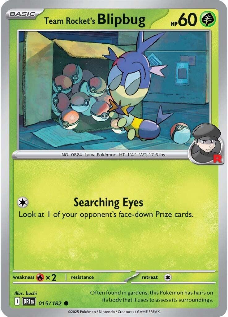Team Rocket's Blipbug (015/182) [Scarlet & Violet: Destined Rivals] | Good Games North