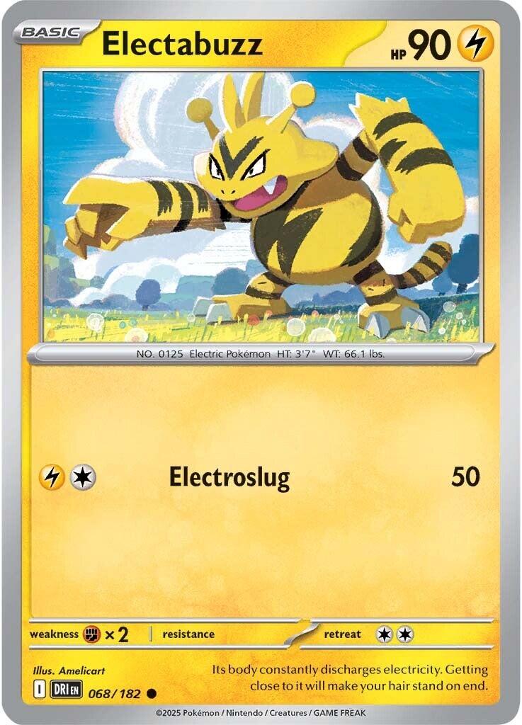 Electabuzz (068/182) [Scarlet & Violet: Destined Rivals] | Good Games North