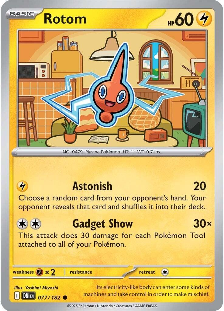 Rotom (077/182) [Scarlet & Violet: Destined Rivals] | Good Games North