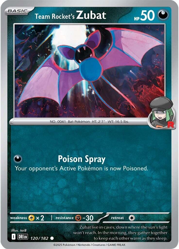 Team Rocket's Zubat (120/182) [Scarlet & Violet: Destined Rivals] | Good Games North