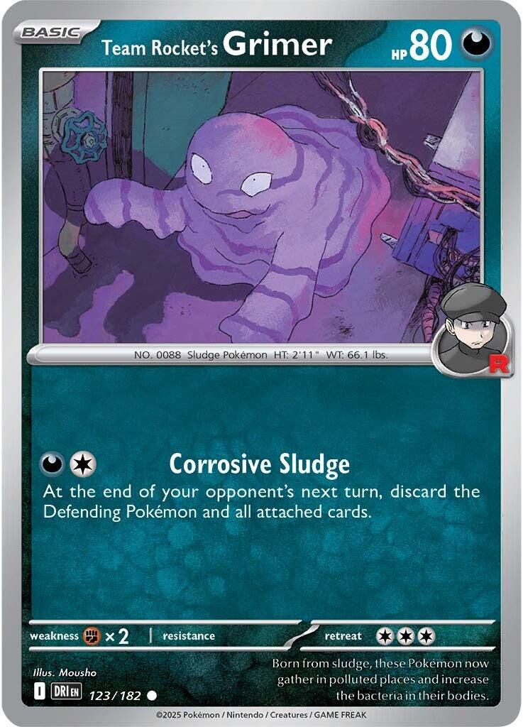 Team Rocket's Grimer (123/182) [Scarlet & Violet: Destined Rivals] | Good Games North