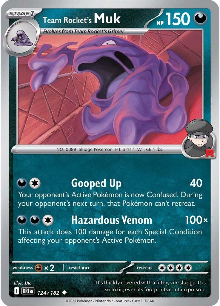 Team Rocket's Muk (124/182) [Scarlet & Violet: Destined Rivals] | Good Games North