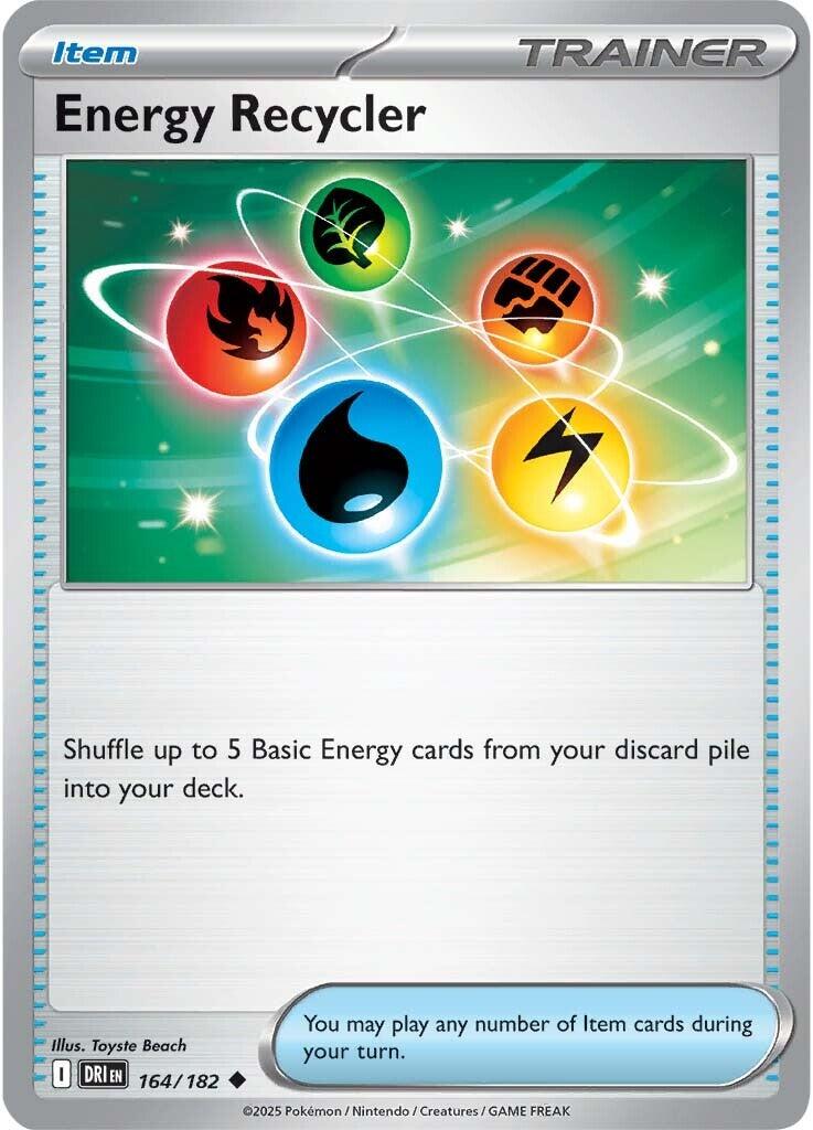 Energy Recycler (164/182) [Scarlet & Violet: Destined Rivals] | Good Games North