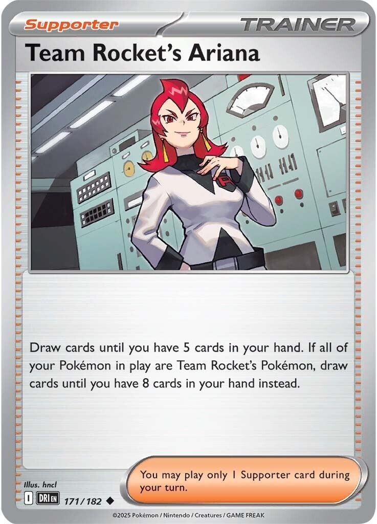 Team Rocket's Ariana (171/182) [Scarlet & Violet: Destined Rivals] | Good Games North