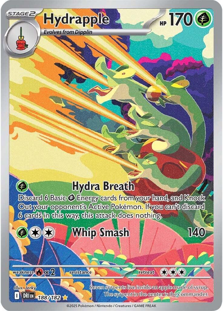 Hydrapple (188/182) [Scarlet & Violet: Destined Rivals] | Good Games North