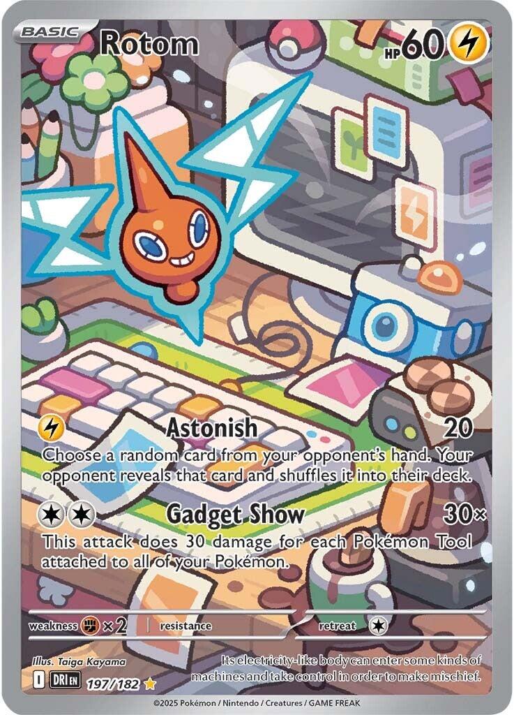 Rotom (197/182) [Scarlet & Violet: Destined Rivals] | Good Games North