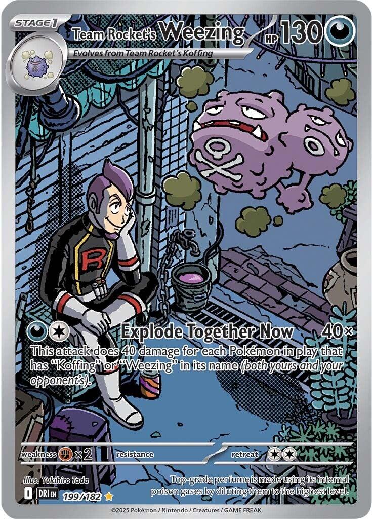Team Rocket's Weezing (199/182) [Scarlet & Violet: Destined Rivals] | Good Games North