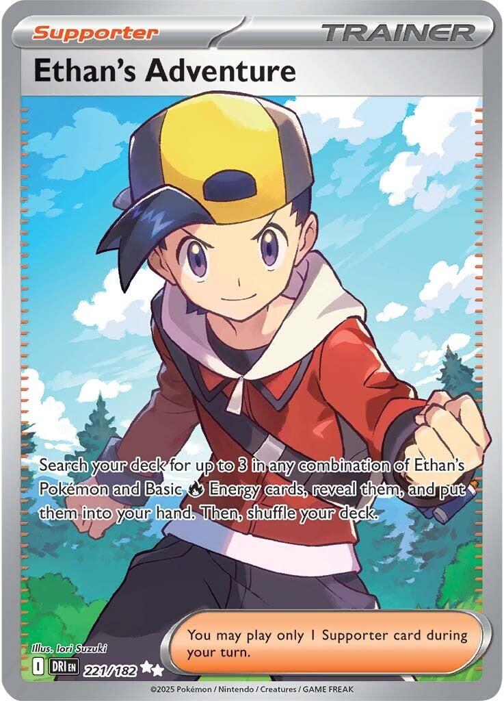 Ethan's Adventure (221/182) [Scarlet & Violet: Destined Rivals] | Good Games North