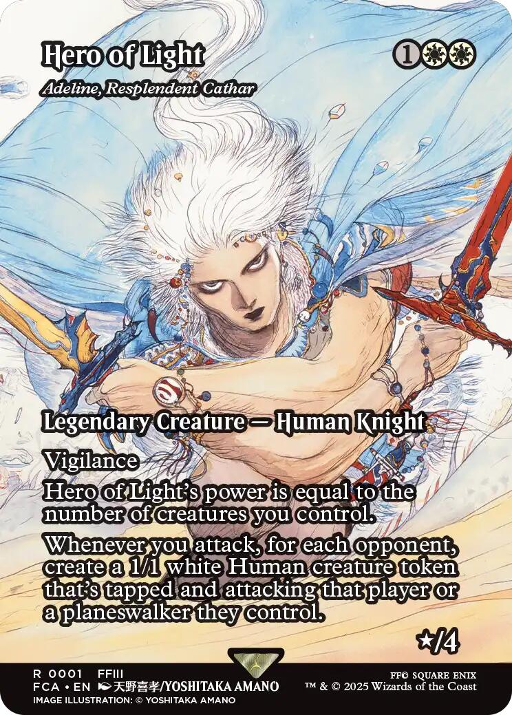 Hero of Light - Adeline, Resplendent Cathar (Showcase) [FINAL FANTASY : Through the Ages] | Good Games North