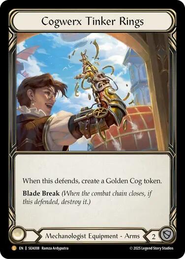 Cogwerx Tinker Rings [SEA008] (High Seas)  Rainbow Foil | Good Games North