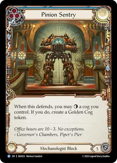 Pinion Sentry [SEA023] (High Seas) | Good Games North