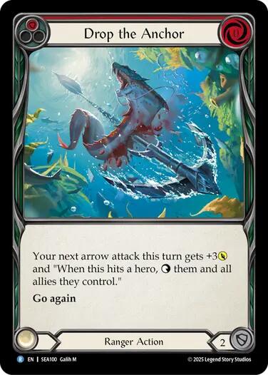 Drop the Anchor [SEA100] (High Seas)  Rainbow Foil | Good Games North