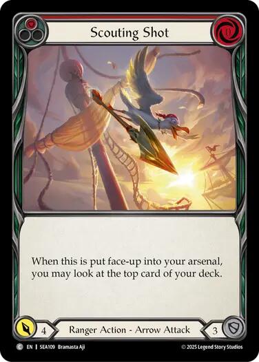 Scouting Shot [SEA109] (High Seas)  Rainbow Foil | Good Games North