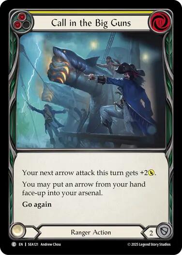 Call in the Big Guns (Yellow) [SEA121] (High Seas) | Good Games North