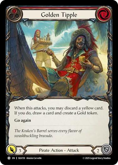 Golden Tipple (Red) [SEA159] (High Seas) | Good Games North