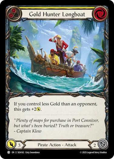 Gold Hunter Longboat [SEA163] (High Seas) | Good Games North