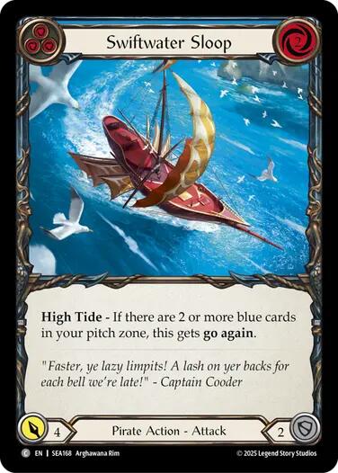 Swiftwater Sloop (Blue) [SEA168] (High Seas) | Good Games North