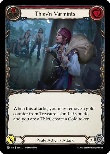 Thiev'n Varmints [SEA172] (High Seas)  Rainbow Foil | Good Games North