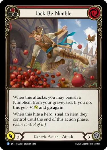 Jack Be Nimble [SEA201] (High Seas)  Rainbow Foil | Good Games North
