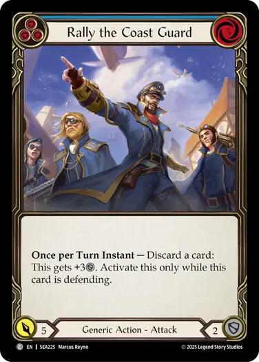 Rally the Coast Guard (Blue) [SEA225] (High Seas) | Good Games North