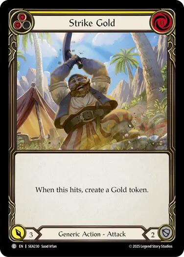 Strike Gold (Yellow) [SEA230] (High Seas) | Good Games North