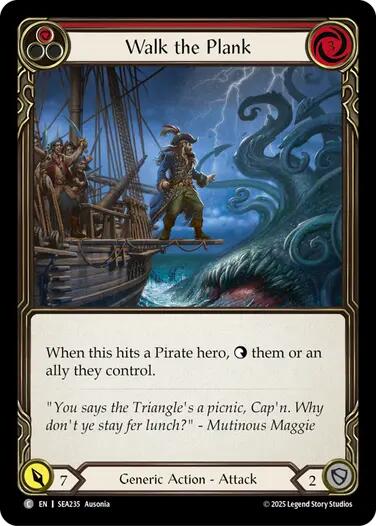 Walk the Plank (Red) [SEA235] (High Seas) | Good Games North