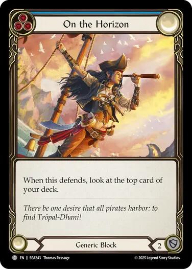 On the Horizon (Blue) [SEA243] (High Seas) | Good Games North