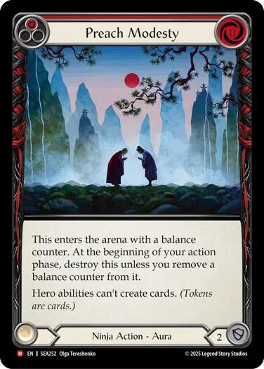 Preach Modesty [SEA252] (High Seas) | Good Games North