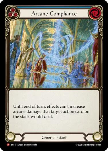 Arcane Compliance [SEA261] (High Seas)  Rainbow Foil | Good Games North