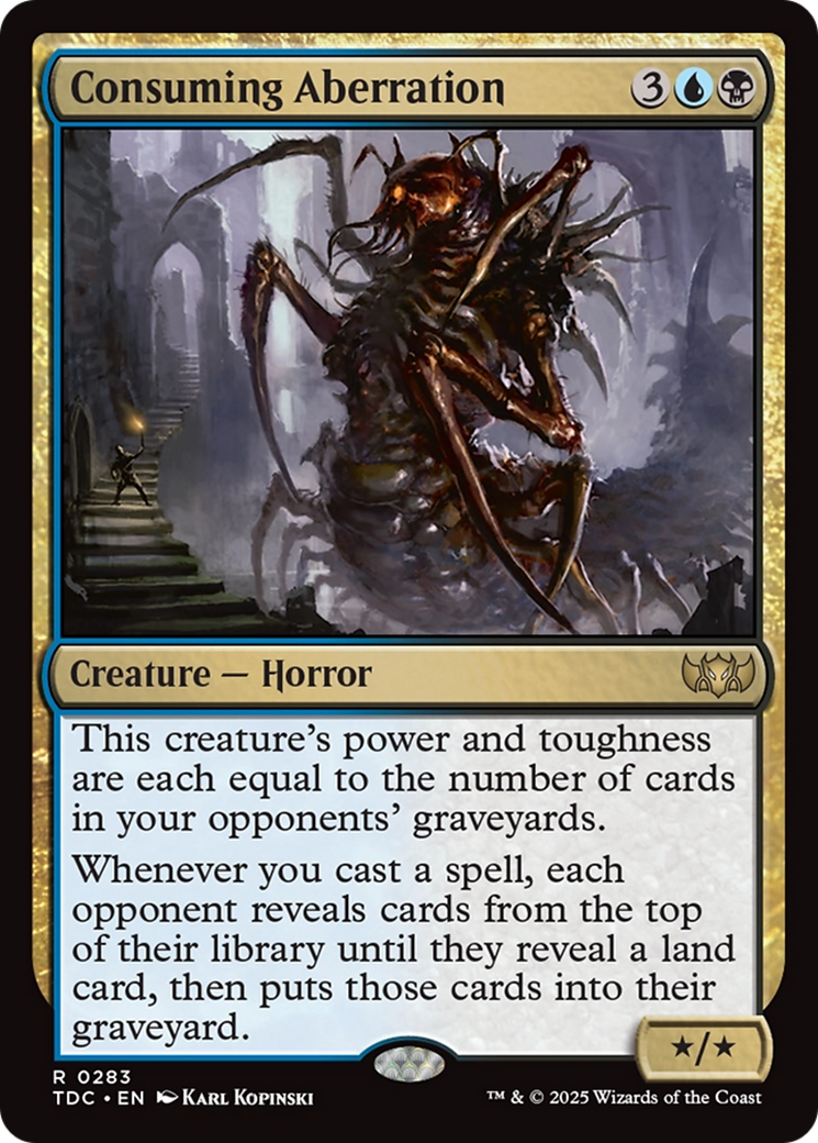 Consuming Aberration [Tarkir: Dragonstorm Commander] | Good Games North