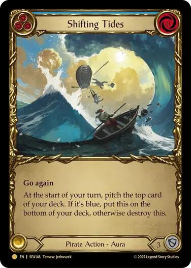 Shifting Tides (Treasure) [SEA148] (High Seas)  Cold Foil | Good Games North