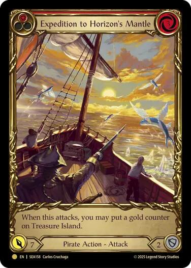 Expedition to Horizon's Mantle (Treasure) [SEA158] (High Seas)  Cold Foil | Good Games North