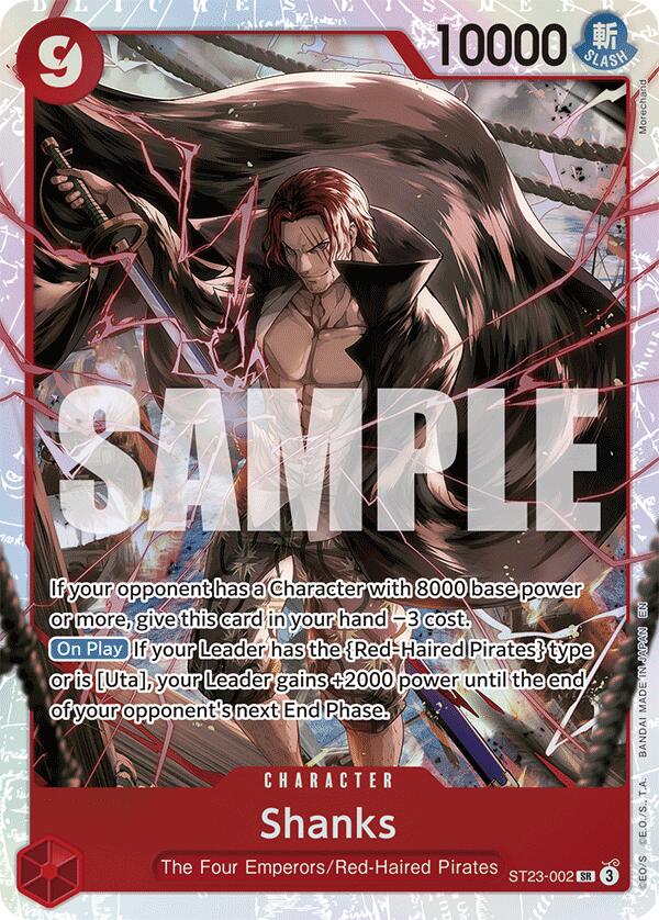 Shanks (002) [Starter Deck: Red Shanks] | Good Games North