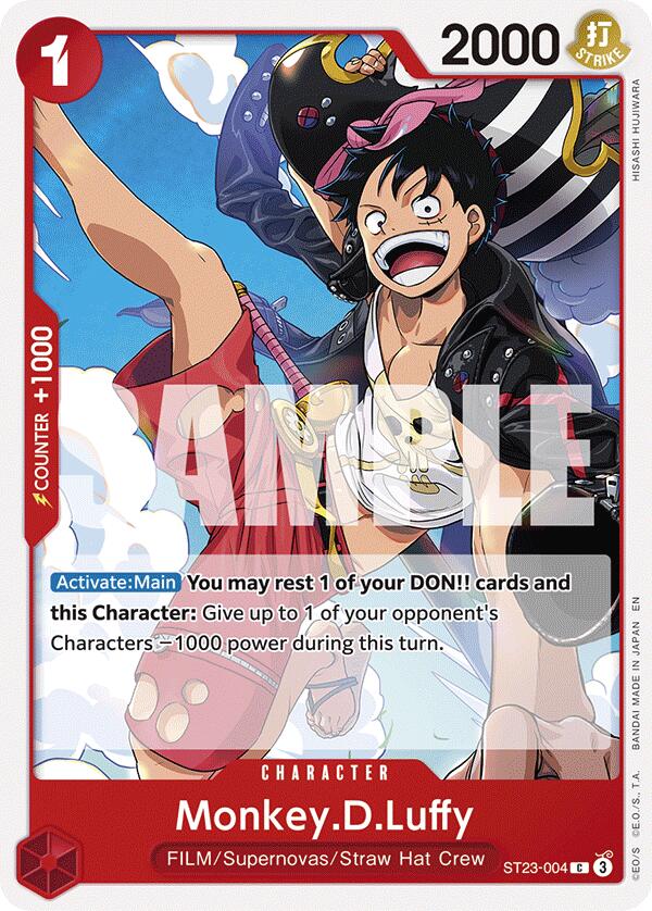 Monkey.D.Luffy [Starter Deck: Red Shanks] | Good Games North