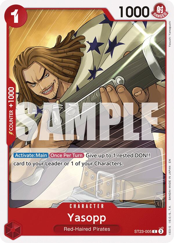 Yasopp [Starter Deck: Red Shanks] | Good Games North
