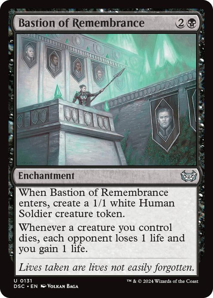 Bastion of Remembrance (Commander: Duskmourn: House of Horror)  | Good Games North