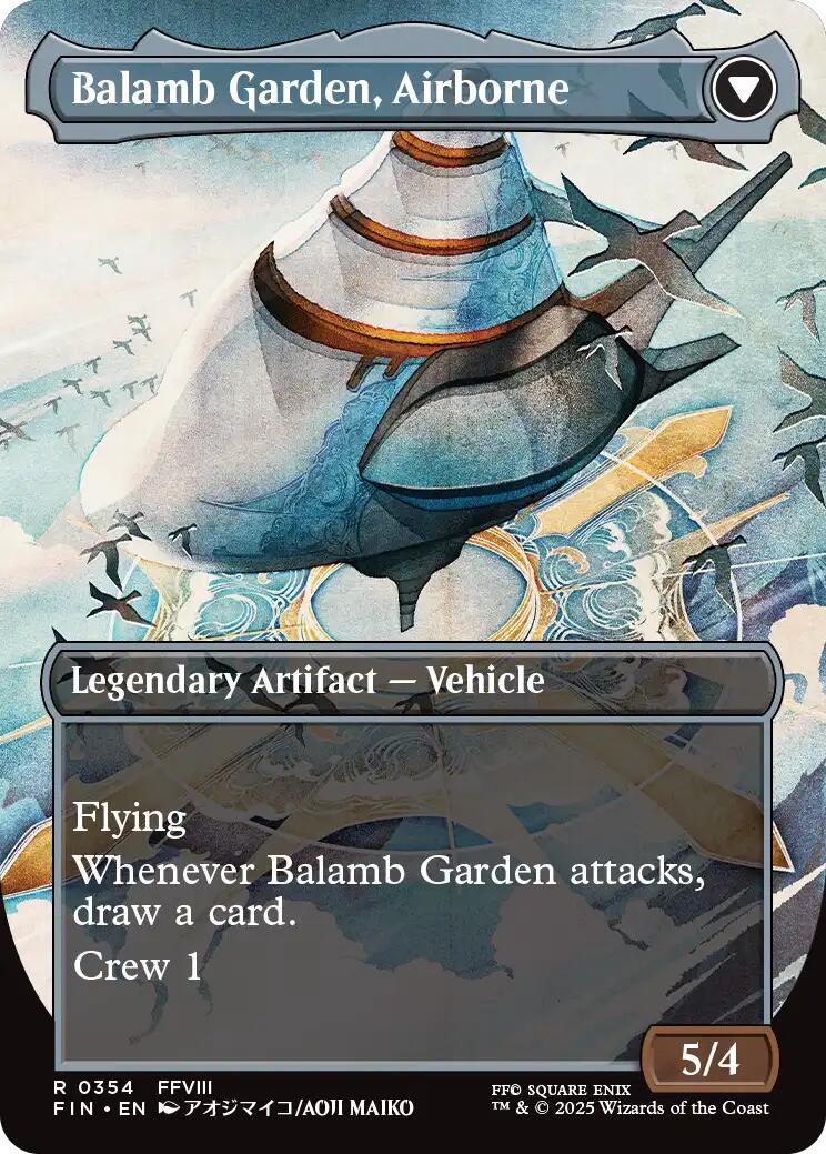 Balamb Garden, SeeD Academy // Balamb Garden, Airborne (Borderless) [FINAL FANTASY] | Good Games North