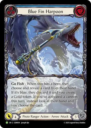 Blue Fin Harpoon [GEM054] (GEM Pack 2) | Good Games North