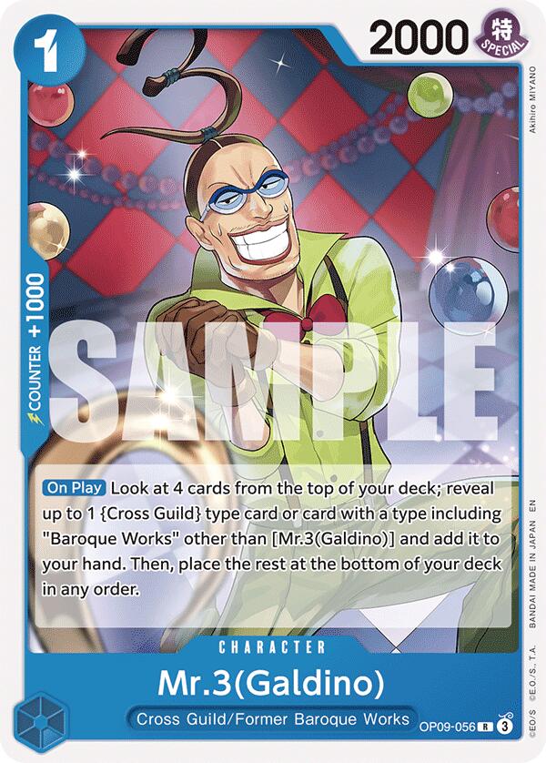 Mr.3(Galdino) (Reprint) [Starter Deck: Blue Buggy] | Good Games North