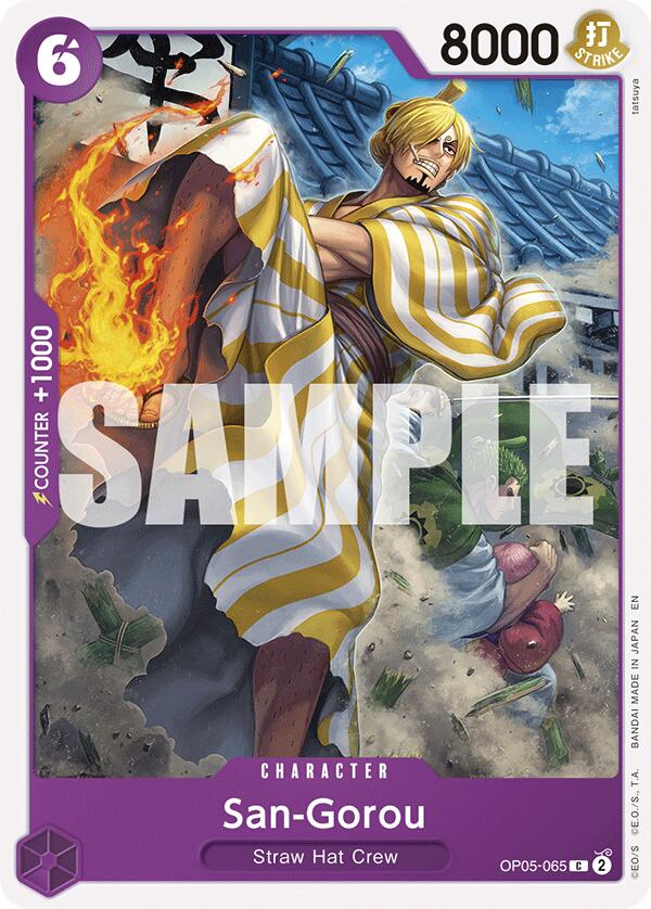 San-Gorou (Reprint) [Starter Deck: Purple/Black Monkey.D.Luffy] | Good Games North