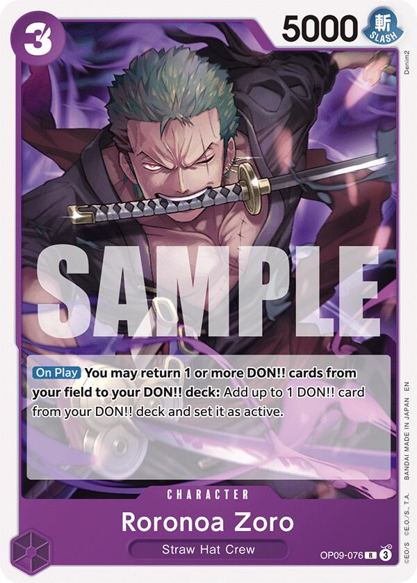 Roronoa Zoro (Reprint) [Starter Deck: Purple/Black Monkey.D.Luffy] | Good Games North