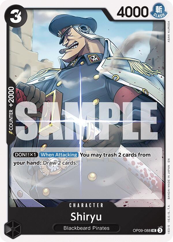 Shiryu (Reprint) [Starter Deck: Black Marshall.D.Teach] | Good Games North