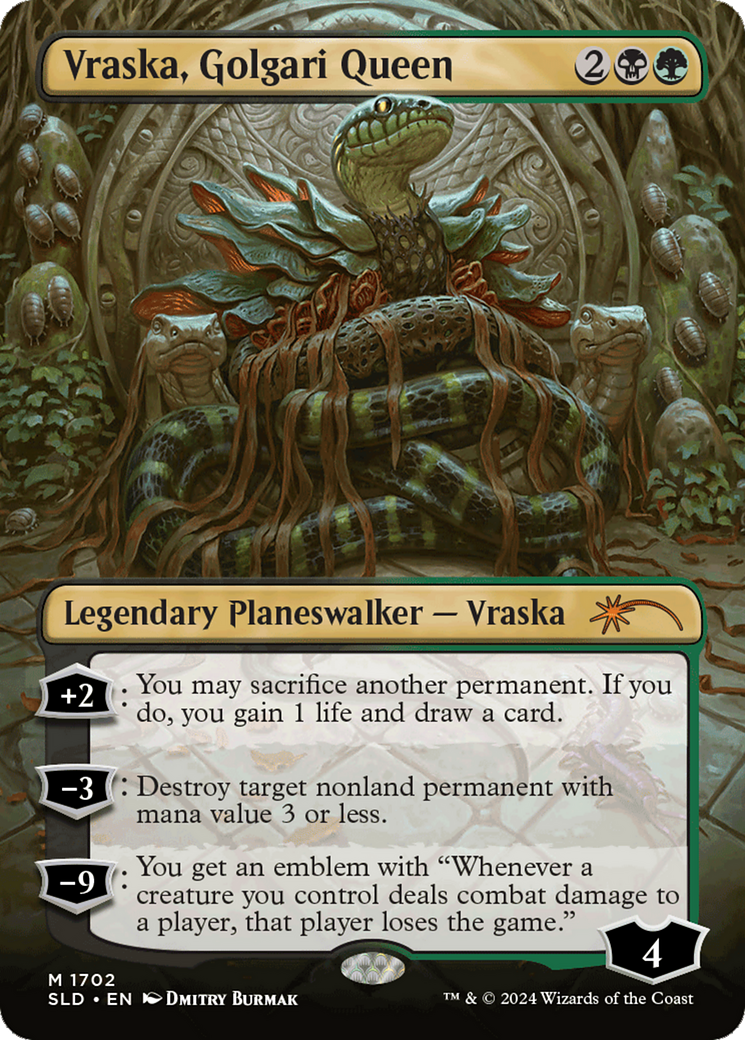 Vraska, Golgari Queen (1702) [Secret Lair Drop Series] | Good Games North