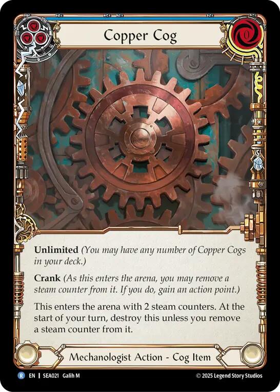 Copper Cog [SEA021] (High Seas)  Rainbow Foil | Good Games North