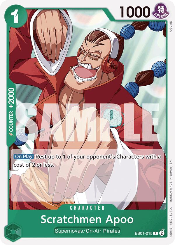 Scratchmen Apoo (Reprint) [Starter Deck: GREEN Jewelry Bonney] | Good Games North