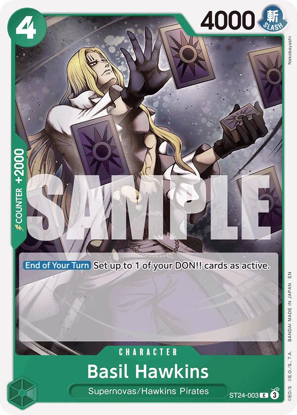 Basil Hawkins [Starter Deck: GREEN Jewelry Bonney] | Good Games North