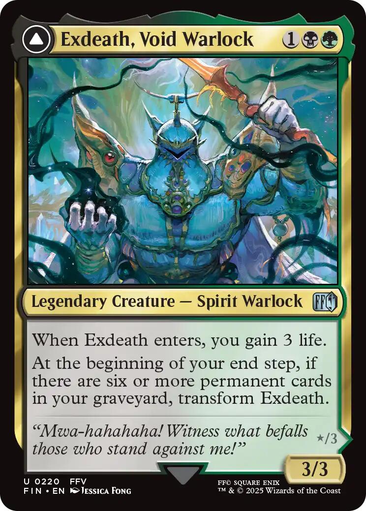 Exdeath, Void Warlock // Neo Exdeath, Dimension's End [FINAL FANTASY] | Good Games North